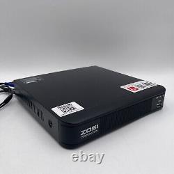 ZOSI H. 265 Home Security System, 1TB HDD, 4 x 1080p Weatherproof Cameras