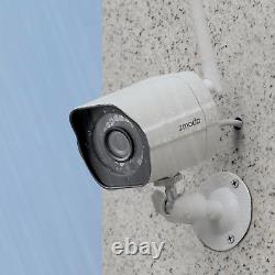 Zmodo 1080p CCTV WiFi Security Bullet IP Camera 3 Pack Outdoor IR Cut