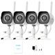 Zmodo 1080p Outdoor & Indoor Security Cameras With Night Vision 4 Pack