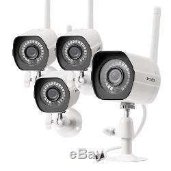 Zmodo WiFi HD 1080p Surveillance IP Camera 4 Pack Home and Business Security