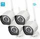 Zmodo Wifi Hd 720p Surveillance Ip Camera 4 Pack Home And Business Security