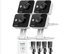 Zmodo ZH-IXY1D Wireless 2-Way Audio HD Home Security Camera 4Pack With Night Vis