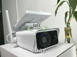 1080p Caméra De Sécurité De L'énergie Solaire Sans Fil Wifi Ip Accueil Hd Cctv Outdoor