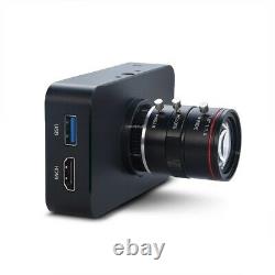 12mp Hdmi Caméra Hd1080p Usb Streaming Webcam Enregistrement 4k@30fps Objectif 6-12mm