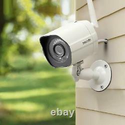 4 Zmodo Hd 720p Home Surveillance Outdoor Wireless Security Camera System Kit
