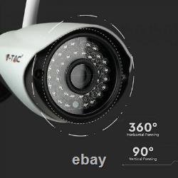 4ch 1080p Nvr Wireless Cctv Outdoor Home Security Camera System (en Français)