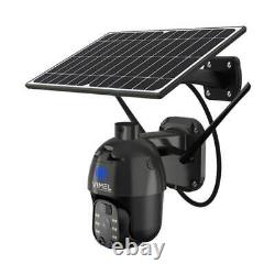 4g Solar Home 64gb Caméra De Sécurité Sans Fil Capteur Pir De Nuit Ptz
