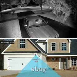 4pcs 5mp 1920p Poe Ip Camera Security Surveillance Outdoor Home Ir Night Vision