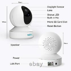 4pcs Caméra De Sécurité Sans Fil 4mp Home Smart Wi-fi Système Ir Night Vision E1 Pro