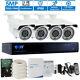 8 Canal Nvr 4 X 5mp Varifocal Ip Poe Security Camera System 196ft Ir 4tb Hdd