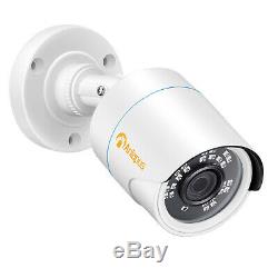 8 Canaux H. 265+ 1080p Dvr 2mp Extérieur Accueil Sécurité Surveillance Système De Caméra
