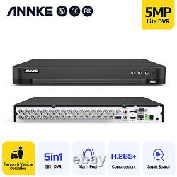 ANNKE 32CH DVR Enregistreur Vidéo 5MP Détection de Mouvement AI H. 265+ pour Système de Sécurité