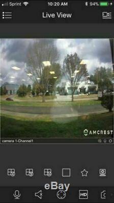 Amcrest 1080p Wifi Ip Ptz Caméra 25x Zoom Optique De Sécurité Du Système De Surveillance