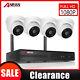 Anran Wireless Outdoor Home Security Camera System Avec Oneway Audio 1080p Cctv