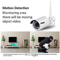Anspo 8ch 960p Hd Home Wireless Security Camera System Cctv Wifi Kit Nvr Outdoor