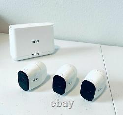 Arlo Pro (3-camera) Vmb4000 Vmc4030 Wirefree 720p Système De Caméra De Sécurité À Domicile