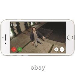 Bague Spotlight Wired Outdoor Cam Motion-activated Smart Home Caméra De Sécurité Led