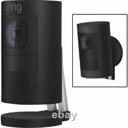 Bague Stick Up Wireless Battery Indoor And Outdoor Security Camera Black