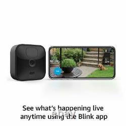 Blink Caméra De Sécurité Sans Fil En Plein Air 1080p Avec Batterie De 2 Ans 5 Kit De Caméra
