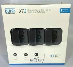Blink Pni Xt2 3 Caméra Extérieure 1080p Intérieure Smart Home Système De Sécurité