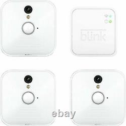 Blink Wireless Home Security 3 Caméra Indoor System Blanc