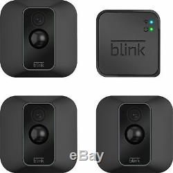 Blink Xt2 3 Caméra Intérieure / Extérieure Surveillance Wire-libre Système Noir