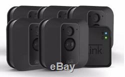Blink Xt2 Intérieur / Extérieur Wi-fi Gratuite Fil 1080p Sécurité 5 Caméra Kit Noir