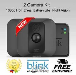 Blink Xt 2-camera Indoor/outdoor 1080p Système De Surveillance Avec Module De Synchronisation Nouveau