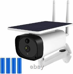 Camara De Seguridad Solar Wifi Inalambrica Para Casa Extérieur Hd 1080p Con Audio