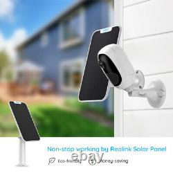 Caméra De Sécurité Sans Fil Home Smart Wifi System Argus Pro & Solar Panel 4 Pack