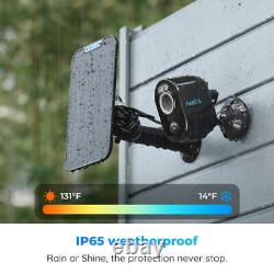 Caméra De Sécurité Sans Fil Reolink Batterie Extérieure Alimentée Par Le Panneau Argus3pro & Solar