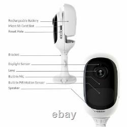 Caméra De Sécurité Wifi Sans Fil 4-set Reolink Outdoor Accueil Argus Pro + Panneau Solaire