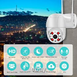 Caméra Ip Hd 1080p Wifi Extérieur Ptz Cctv Sécurité Sans Fil Smart Home Ir Cam Us
