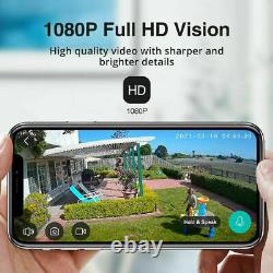 Caméra Ip Pro 1080p Hd Sans Fil Home Security Caméra Intérieure Et Extérieure