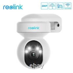 Caméra Wi-fi Reolink 5mp Ptz Pour La Sécurité À Domicile Avec Alertes De Véhicules Humains E1 Outdoor