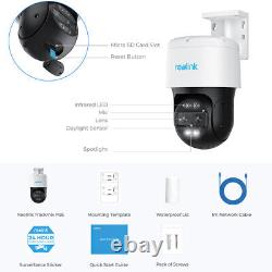 Caméra de sécurité PTZ Reolink 4K IP PoE à domicile avec détection AI, suivi automatique en extérieur