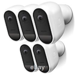 Caméra de sécurité Swann sans fil 1080p reconditionnée avec batterie, pack de 5