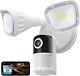 Caméra De Sécurité à Domicile Avec Projecteur Extérieur 2k Iegeek, Lumière Inondation Filaire Cctv