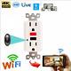 Caméra De Sécurité à Domicile Avec Vision Nocturne Ip Wifi Ac Wall Outlet Nanny Camera 1080p Hd