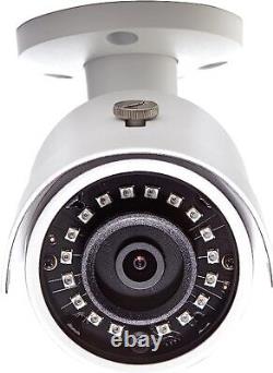 Caméra de sécurité domestique Q-See 1080P IP HD Vision nocturne QCN8082B Blanc