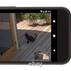Caméra de sécurité extérieure Google Nest Cam IQ Wi-Fi câblée NC4100US blanche