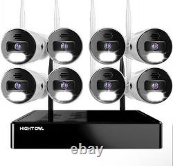 Caméra de sécurité vidéo domestique Bluetooth Night Owl CL-BT8WN-18L