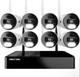 Caméra De Sécurité Vidéo Domestique Bluetooth Night Owl Cl-bt8wn-18l