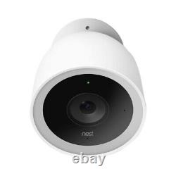 Caméra de surveillance de sécurité extérieure Google Nest Cam IQ NC4100-Blanc-US