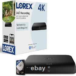 Détecteur de mouvement intelligent DVR de sécurité domestique 4K avec accès à distance
