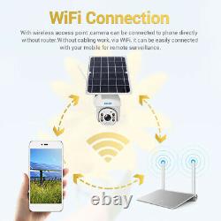 Escam Qf280 1080p Fhd Wifi 4g Sim Card Solar Outdoor Security Cctv Ip Ptz Caméra