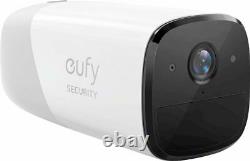 Eufy Eufycam 2 Pro 2k Caméra De Sécurité Supplémentaire Intérieure/extérieure Blanc