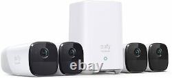 Eufy Eufycam 2 Pro Wireless Home Security Battery 4 Camera System Homekit 2k