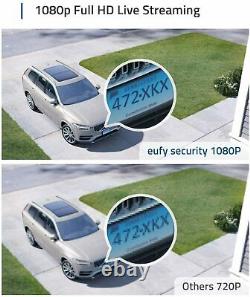Eufy Eufycam 2c 1080p Système De Sécurité Sans Fil Caméra Vidéosurveillance Extérieure Audio À 2 Voies