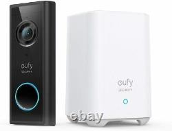 Eufy Sans Fil Video Doorbell Caméra De Sécurité 2k Interphone Stockage Local Homebase